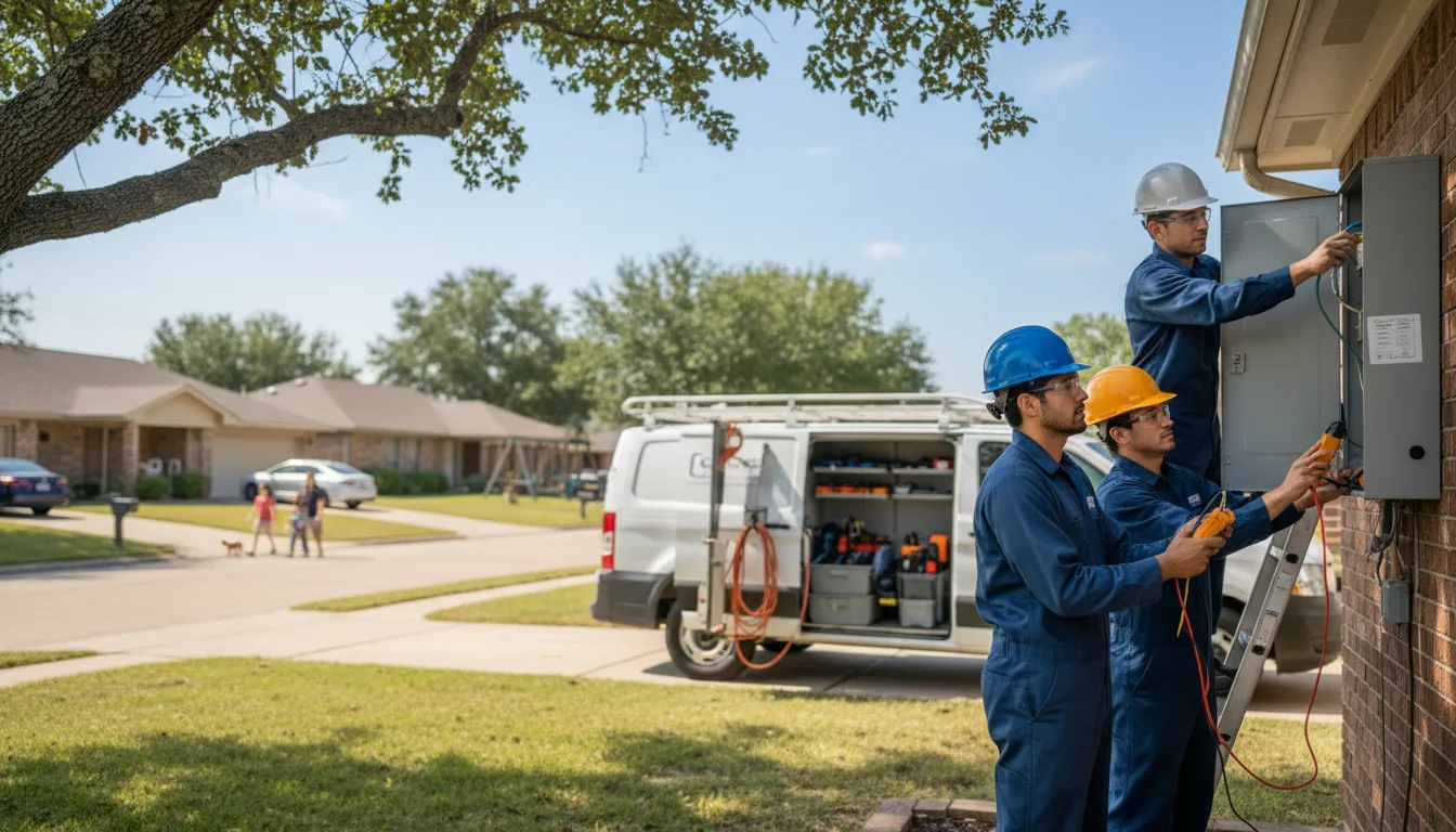 Certified electrician providing emergency electrical services in Lake City, MN